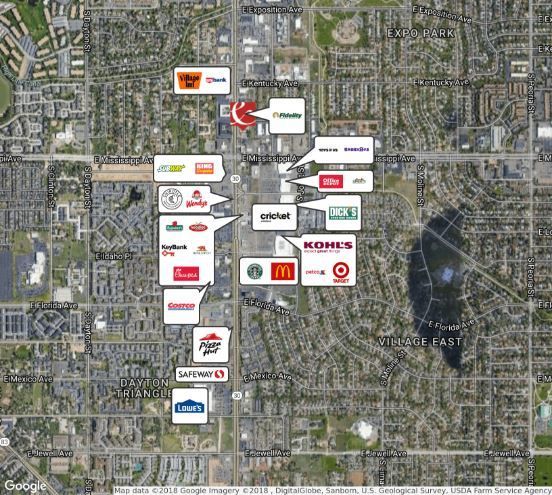 Havana Square: 10, 20, 30, 50 & 60 S. Havana St., Aurora, CO 80012